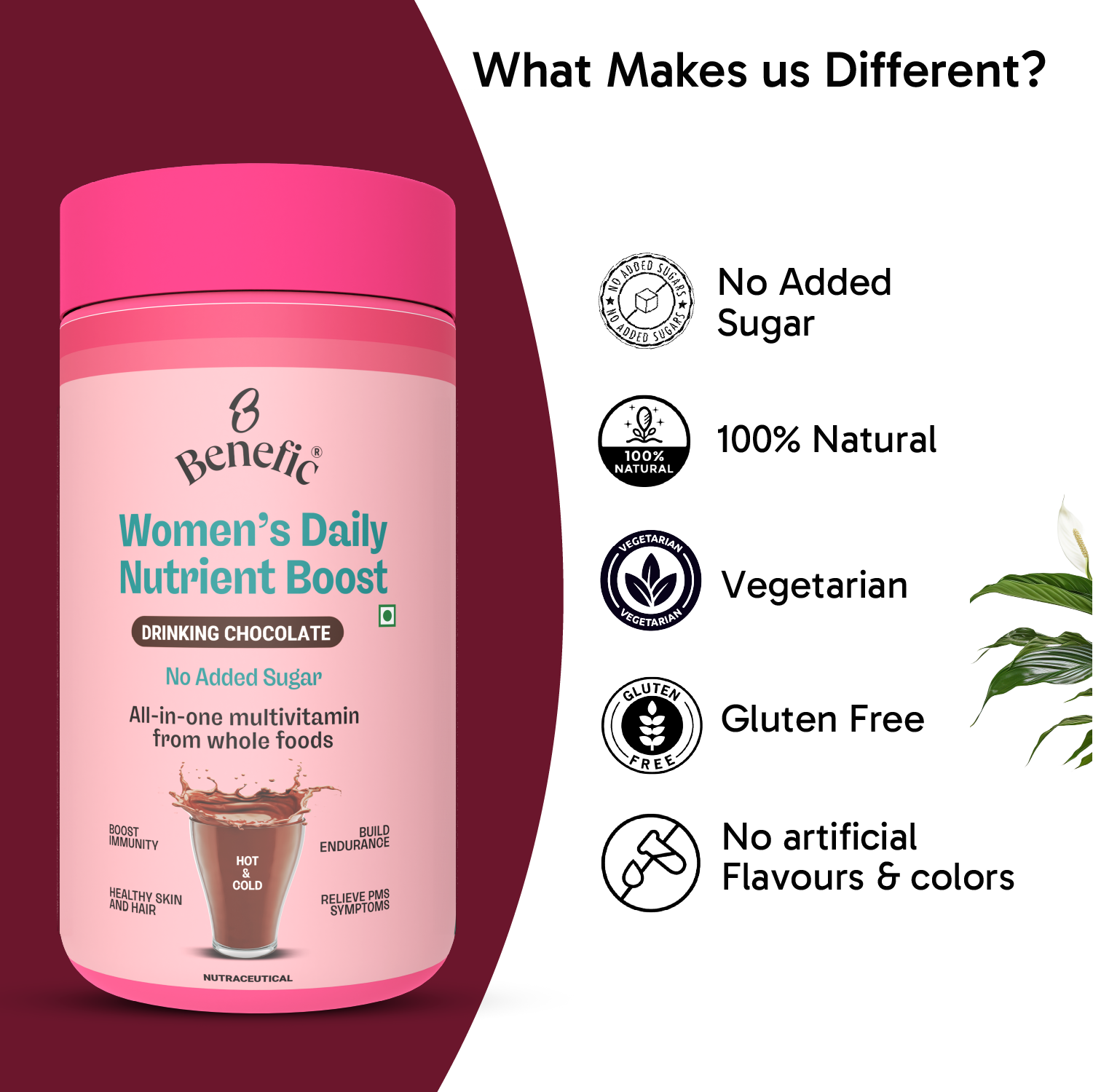 Women's Daily Nutrient Boost Drinking Chocolate